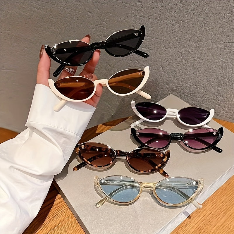 Cat Eye Sunglasses Mod Gradient Lens UV400