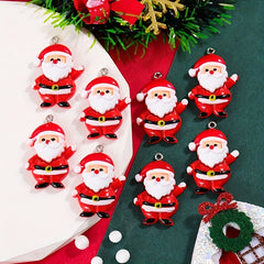 Y2K Anime Santa Claus Charms Pendant DIY Jewelry Accessories