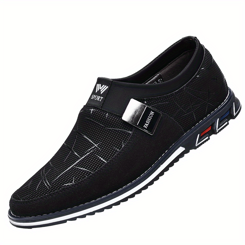 Men's Comfy Slip On Loafers Non-Slip Shoes