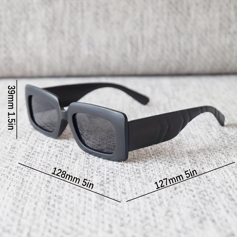 Kids Retro Square Frame Sunglasses UV Protection