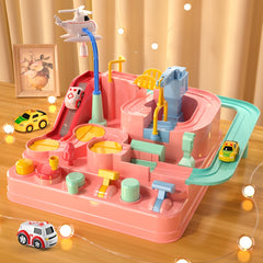 Kids Race Track Girls Toy Car Rescue Adventure Toys For Boys Age 3