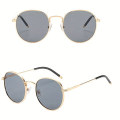 Vintage Round Frame Sunglasses