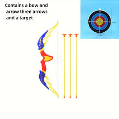 Outdoor Simulation Bow Toy with Suction Cup - Archery Toy