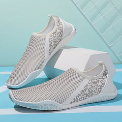 Men's Breathable Plaid Water Shoes for Hiking Fitness