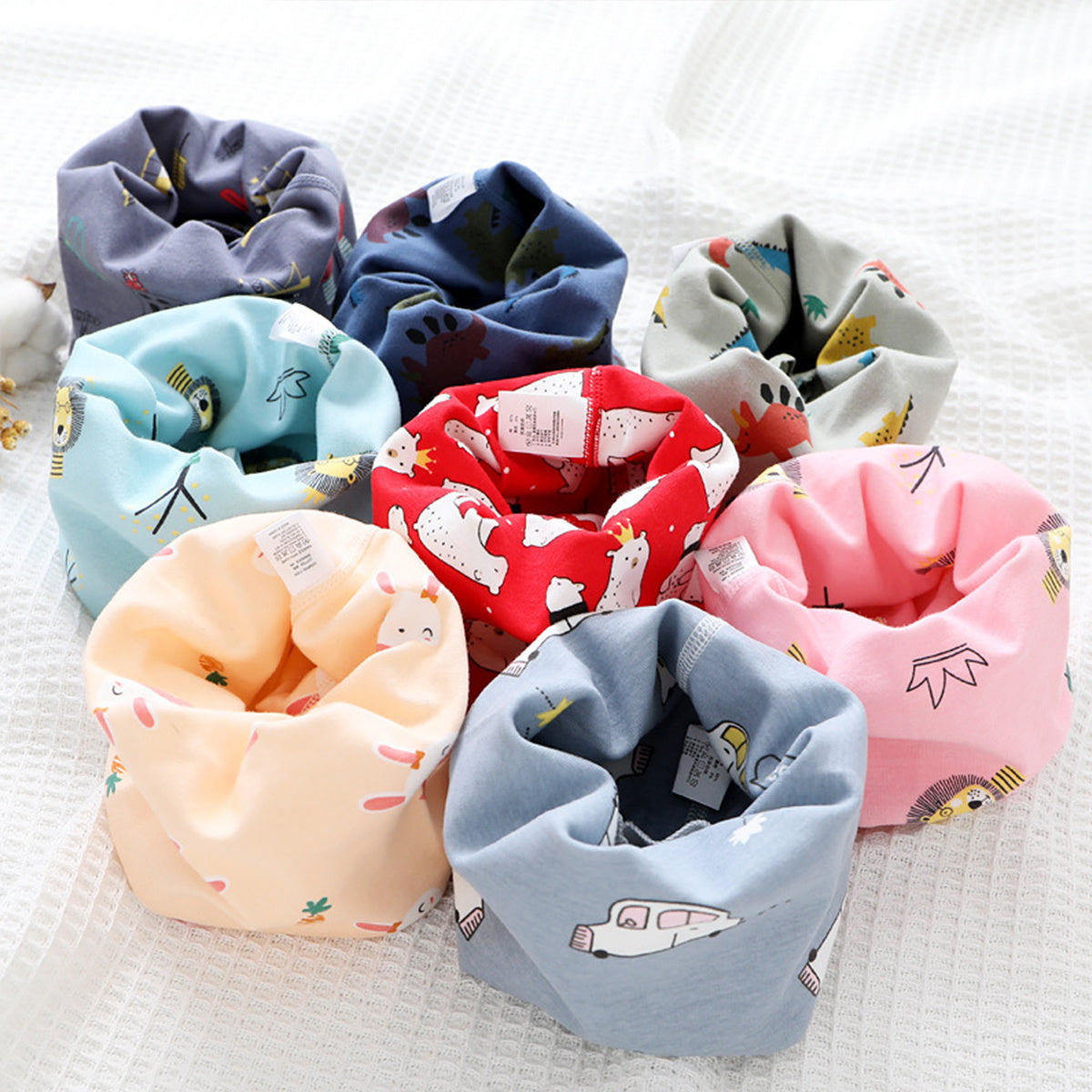 Baby Scarves Neckerchief Cotton Collar Warmer