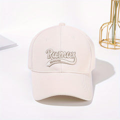 Letter Embroidery Baseball Cap Unisex Sun Hat Lightweight Adjustable Dad Hats
