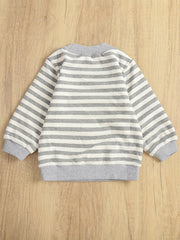 Toddler Boys Sweatshirt Casual Pullover Top