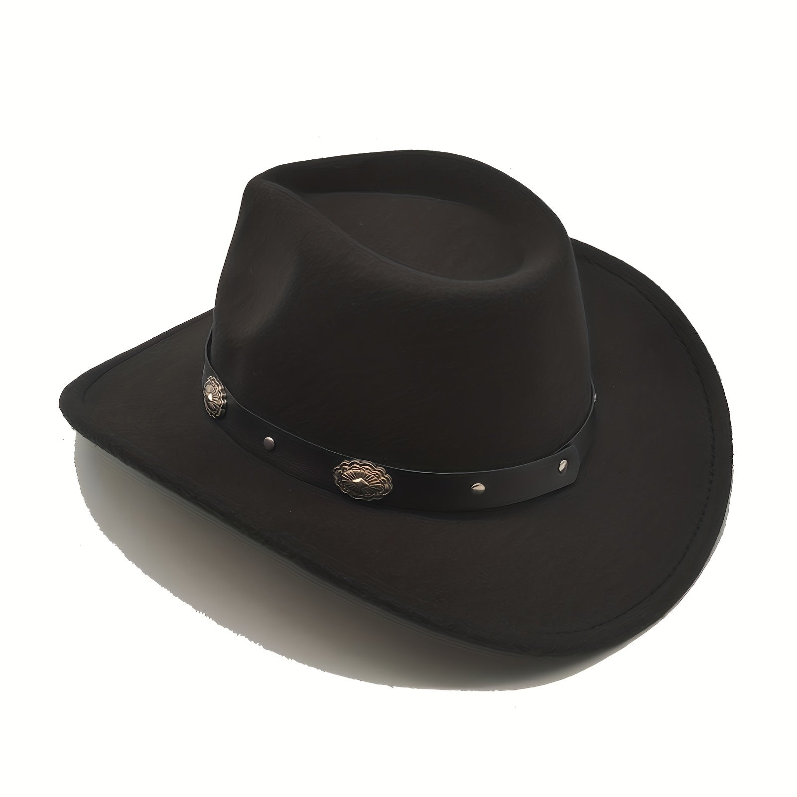 Vintage Felt Wide Brim Hat Western Cowboy Hat