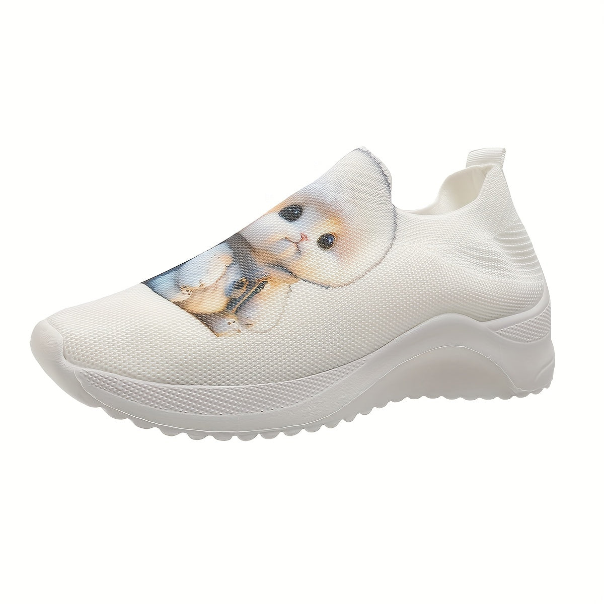 Women's Cartoon Animal Print Sneaker Lightweight Shoes