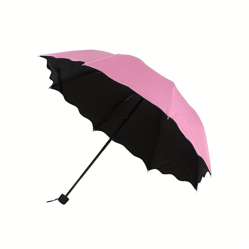 Water Blooming Umbrella Vinyl Sunscreen Umbrella