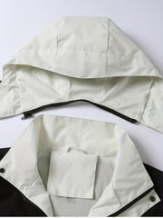 Men's Lightweight Waterproof Windbreaker Jacket Regular Fit Coat