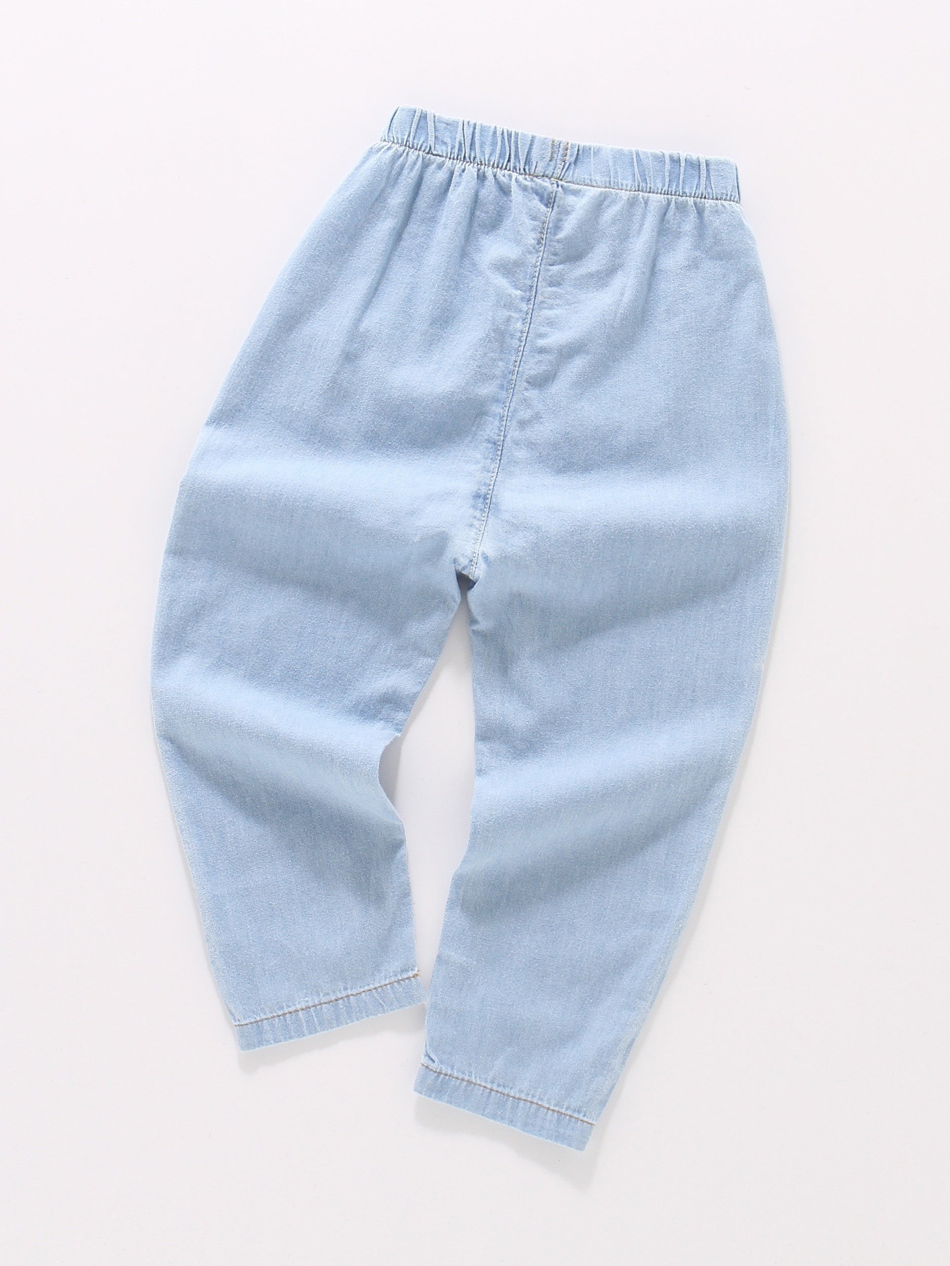 Boys Airplane Embroidered Jeans for Spring & Autumn