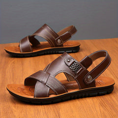 Men's Durable Non Slip Hiking Sandals Comfy Beach Shoes
