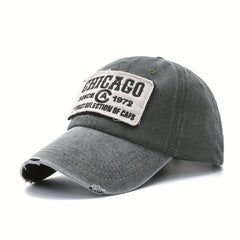 Retro Washed Denim Men Baseball Hat