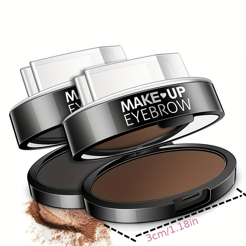 Lazy Eyebrow Stamp Powder Waterproof Makeup in Taupe Grey