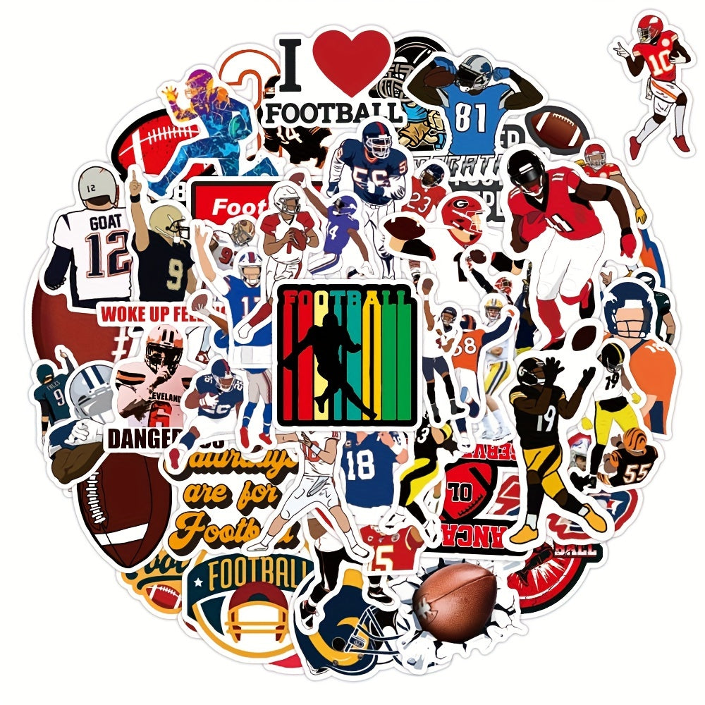 50 Sports Series Graffiti Stickers for Car Luggage Notebook Water Cup