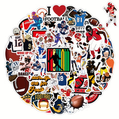50 Sports Series Graffiti Stickers for Car Luggage Notebook Water Cup
