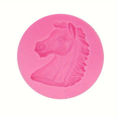 Silicone Horse Head Fondant Molds Cake Decorating Baking Tool