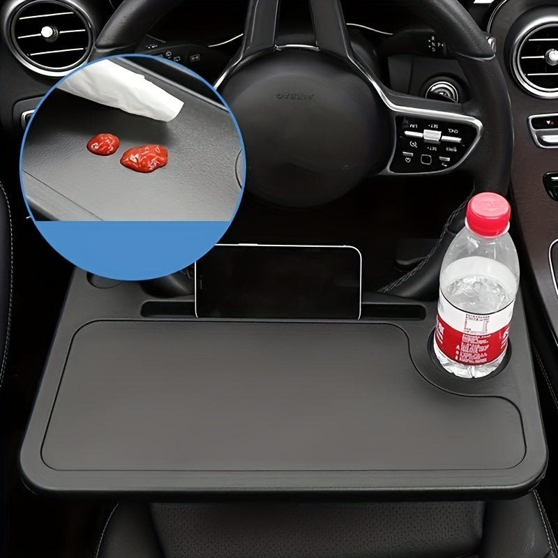 Car Steering Wheel Table Board Notebook Tablet Office Bracket Portable Tray