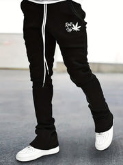 Men's Drawstring Flare Pants