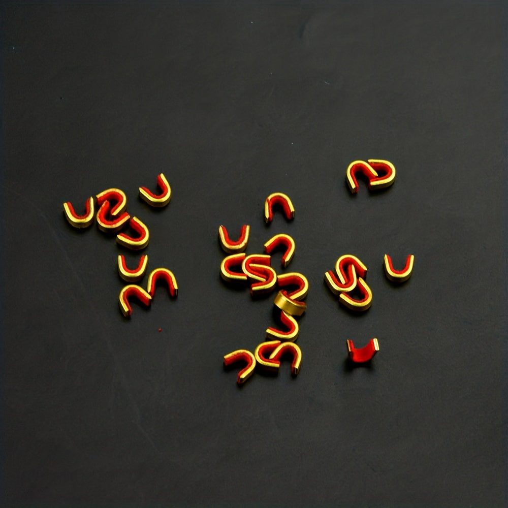 10pcs Bow String Brass Nock Points Archery Accessory