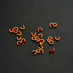 10pcs Bow String Brass Nock Points Archery Accessory