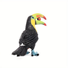 Simulated Wild Bird Animals Toucans Toy for Christmas and Year