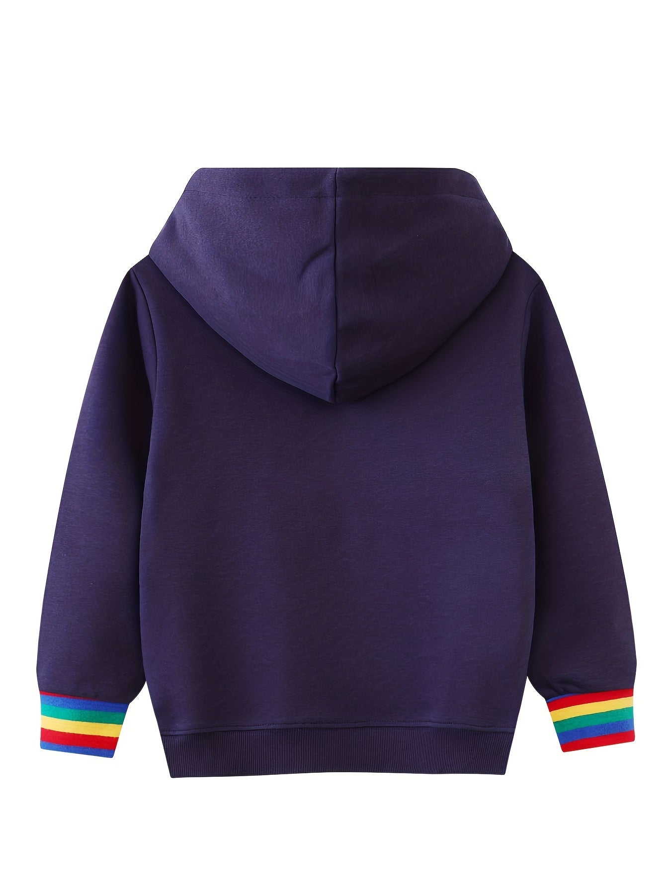 Boys Cartoon Car Hooded Sweatshirt