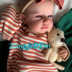 20-inch Newborn Baby Doll Lifelike Reborn Soft Touch Cuddly Doll