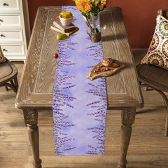 Long Lavender Purple Linen Table Runner 13x72 Inch