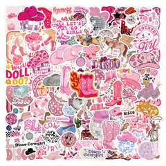 110 Vinyl Stickers Mixed Cartoon Decals for Laptop Water Bottle Luggage Fridge