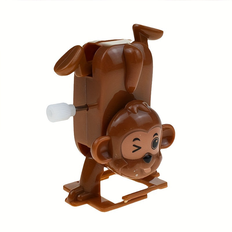 Wind up Monkey Toy Handstand Walking Cartoon Animal