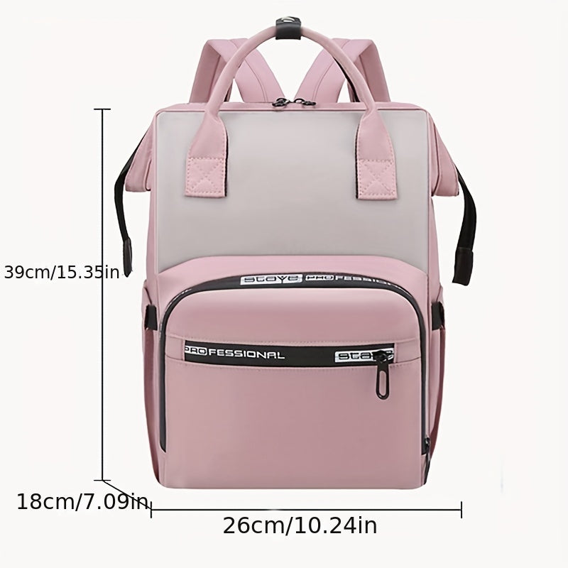 Large Capacity Mommy Backpack for Travel Work Leisure