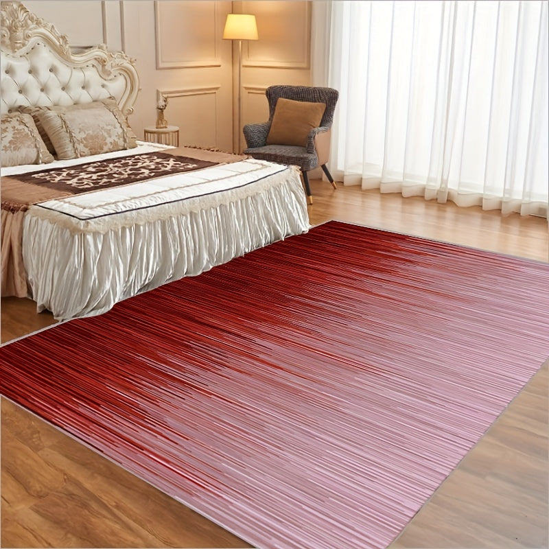 Modern Abstract Area Rug Soft Large Washable Non Slip Backing Low Pile