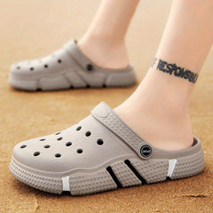 Men's Closed Toe Clogs Soft Sole Sandals