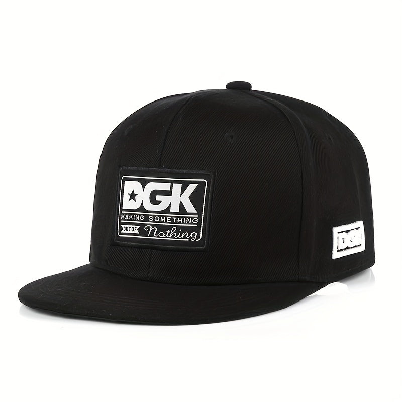 Hip Hop Baseball Cap Embroidered Flat Brim Sun Hat