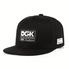Hip Hop Baseball Cap Embroidered Flat Brim Sun Hat