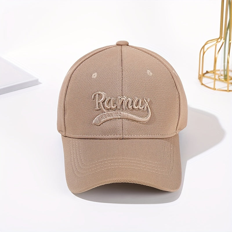 Letter Embroidery Baseball Cap Unisex Sun Hat Lightweight Adjustable Dad Hats