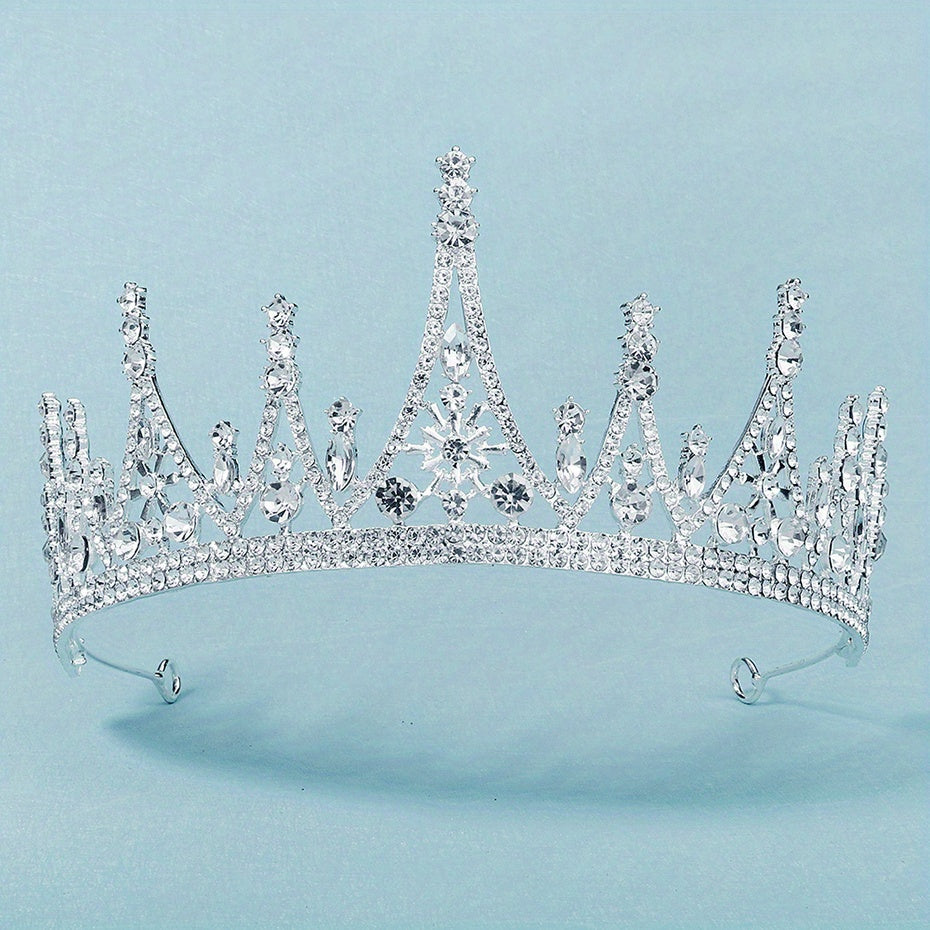 Baroque Bridal Headdress Crystal Hair Accessory