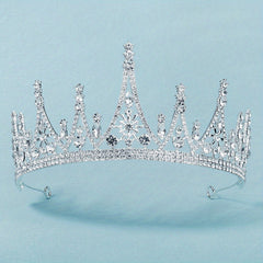Baroque Bridal Headdress Crystal Hair Accessory