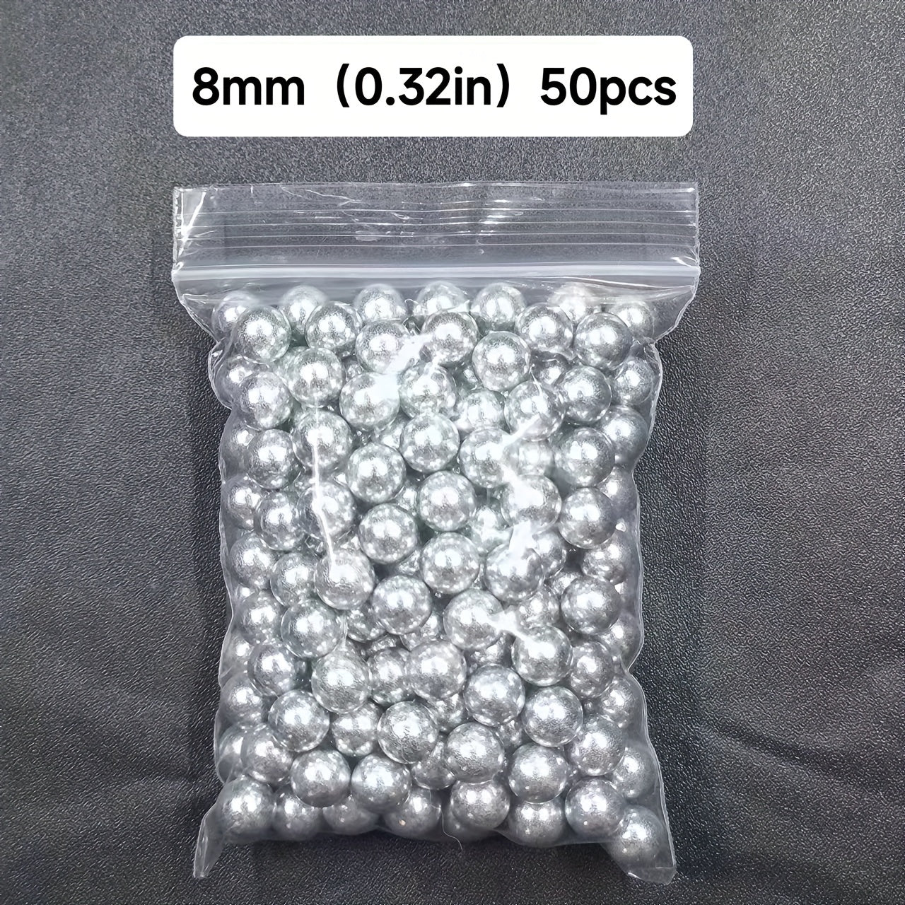 8mm High Carbon Steel Beads Bearing Steel Ball (50/100/200pcs)