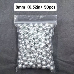 8mm High Carbon Steel Beads Bearing Steel Ball (50/100/200pcs)