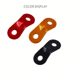 4 Pack Outdoor Aluminum Alloy Guyline Adjuster Tent Guyline Tensioner