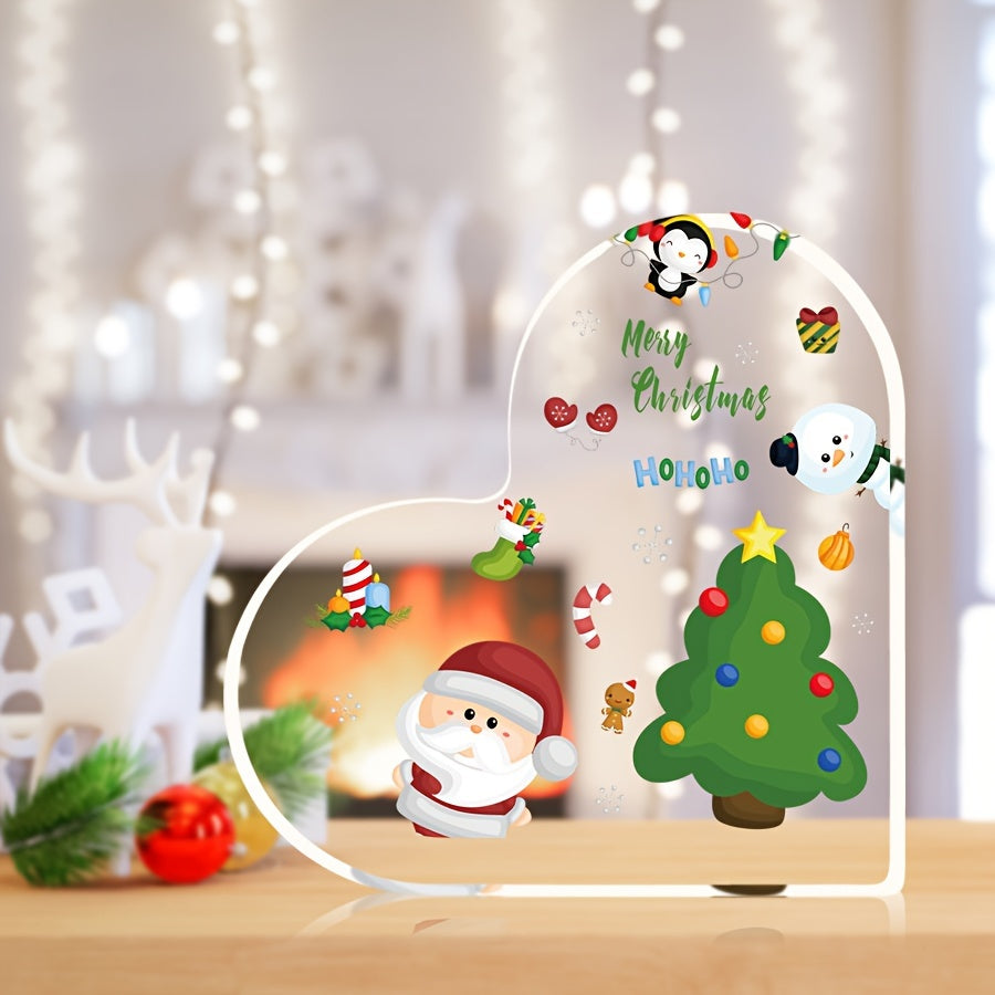 Christmas Acrylic Love Decoration - Party Wedding Room Decor