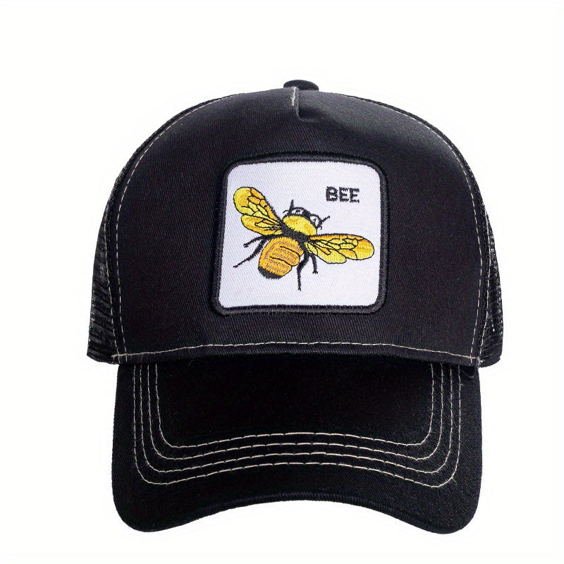 Men's Animal Patch Snapback Baseball Cap