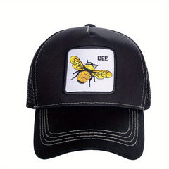Men's Animal Patch Snapback Baseball Cap