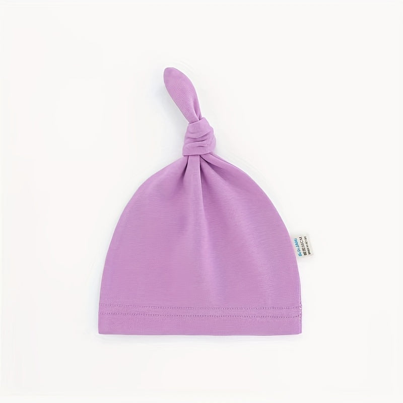Adjustable Knot Soft Hat For Baby 0-6 Months