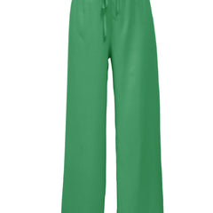 High Waist Wide Leg Palazzo Pants Drawstring Elastic Waist