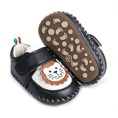 Cartoon Lion Baby Boys Sneakers Lightweight Non Slip Shoes Spring Autumn
