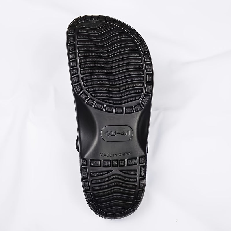 Men's Closed Toe Clogs Sandals Soft Sole Walking Shoes